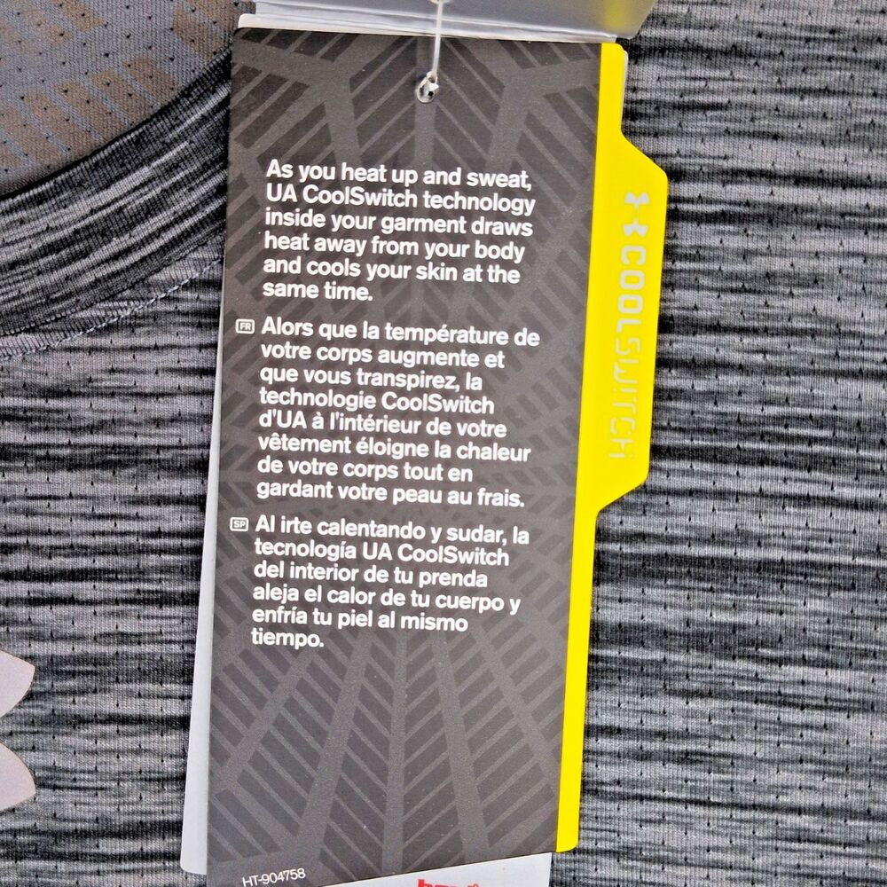 NEW Under Armour CoolSwitch Compression Shirt Hea… - image 9